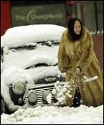 Snow bound driver 