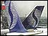 Tail fins showing Sabena logo