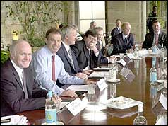 The crisis talks