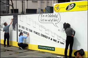 Cartoonists at work