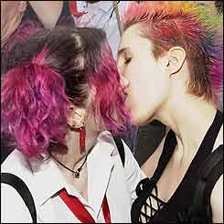 A kiss