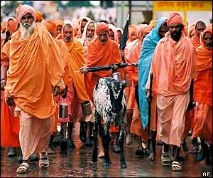 Hindu holy men 