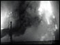 Southend Pier on fire
