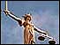 Statue holding scales of justice