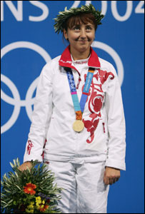 Gold for Galkina 