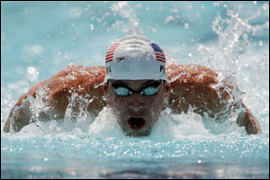 5th Gold for Phelps
