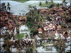 Cyclone damage