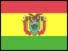 Red, yellow and green horizontal stripes with crest in centre