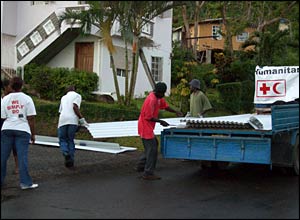 Aid workers