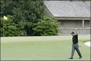 The 11th green
