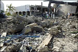 Scene of an attack