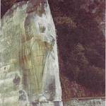 This is the French Magisi Monument in the Jura Mountains in SW France. My friend Frederick de Faye is standing at the bottom