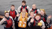 Greenock Sea Cadets with Children in Need mascot Pudsey