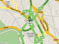 map of camden