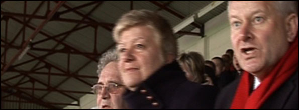 Steve Lansdown on the edge of his seat