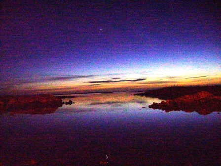 Atlantic Dusk, from Creagorry, Benbecula
