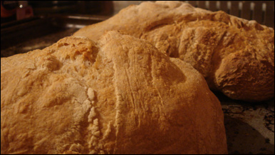 Pão rústico italiano - Foto: Pablo Uchoa