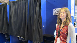 Izzy Thomlinson at the Big Bang Fair Izzy Thomlinson at the Big Bang Fair