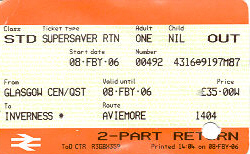 Train Ticket