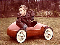 Paul Clifton aged three