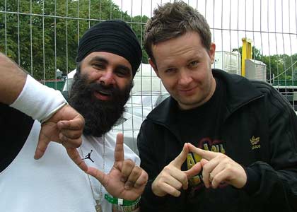 DJ Stin and Markie Mark