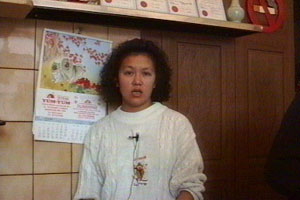 Jean surveys the damage