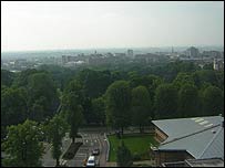 View from the Charles Wilson building