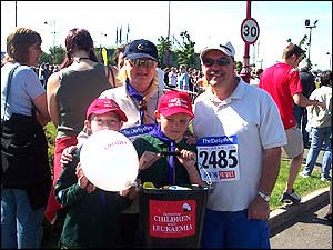 before the race