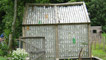 Greenhouse made from plastic bottles