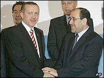 Recep Tayyip Erdoğan ve Nuri El Maliki (Arşiv)