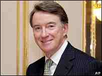 EU Trade Commissioner Peter Mandelson