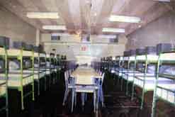 Bunker dormitory at Kelvedon Hatch