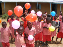 Children at Nasio Trust Day Centre in Kenya