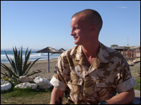 Corporal Spencer Pinch from Faversham