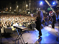 Live music weekend in the Old Market Square