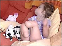 Lydia learns to live life without her legs