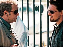 Russell Crowe and Leonardo DiCaprio in Body of Lies