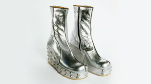 Silver platform boots|70|Elton John 