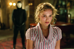 Natalie Portman in 'V for Vendetta'