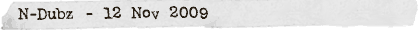 N-Dubz - 12 Nov 2009