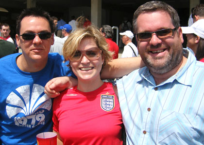 Day 3 - Chris and the lucky ones go to the game