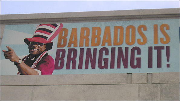 An advert for the tournament