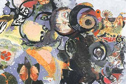 Image: EILEEN AGAR 1899-1991 Birth of the Minotaur c.1947 Gouache and ink on paper 74.5 x 55 cm Signed lower left