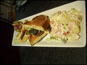 Football finger food.