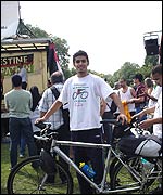 Mustafa leaving Hyde Park