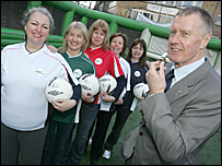 Sir Geoff Hurst and Premiership mums