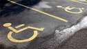 Disabled parking spaces