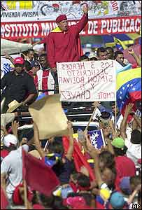 Chávez anuncia que quer governar Venezuela até 2003