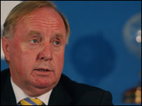 Wigan Warriors chairman Maurice Lindsay