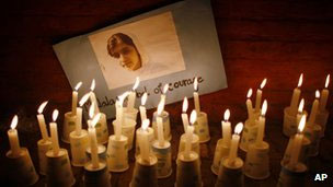 Candlelight vigil for Malala Yousafzai